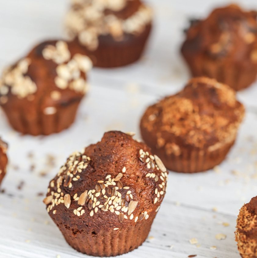 BANANA AND YOGURT BREAKFAST MUFFINS