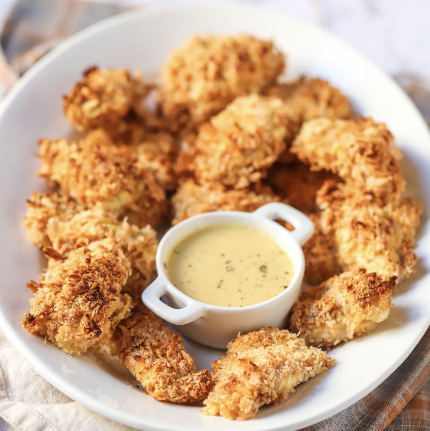 OVEN BAKED CHICKEN NUGGETS