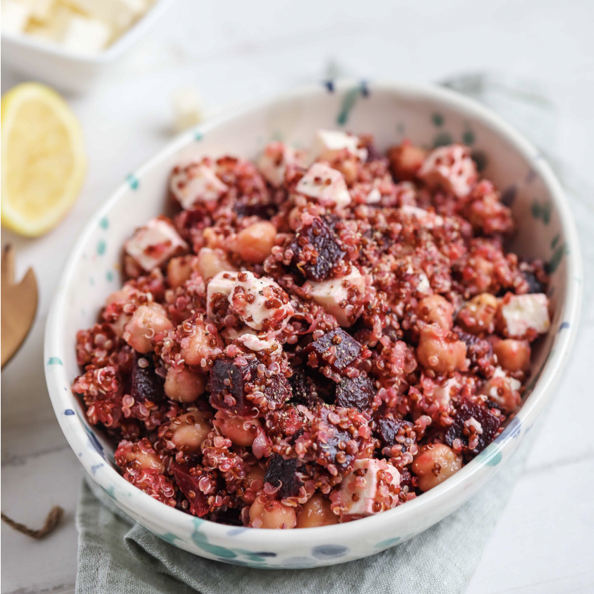 QUINOA AND BEETROOT SALAD