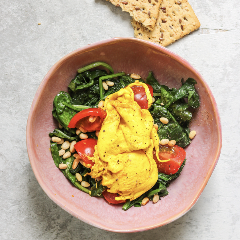 TURMERIC POACHED EGG
