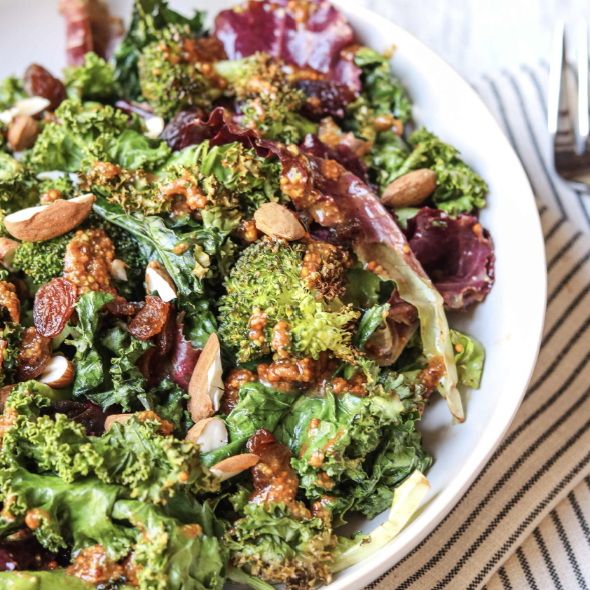 KALE AND BROCCOLI SALAD