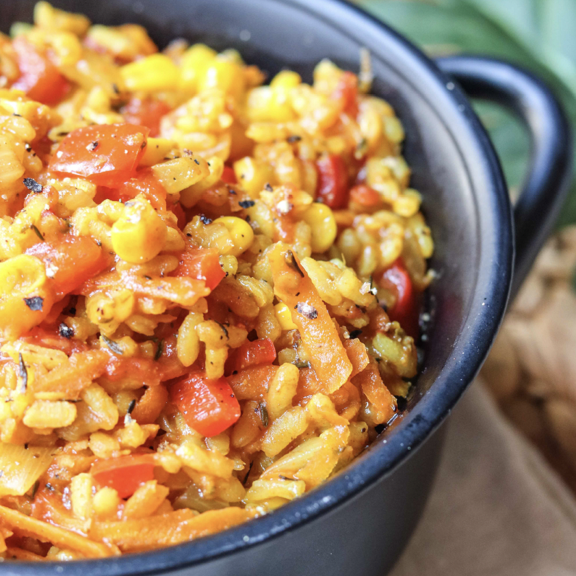 CHAKALAKA STYLE RISOTTO