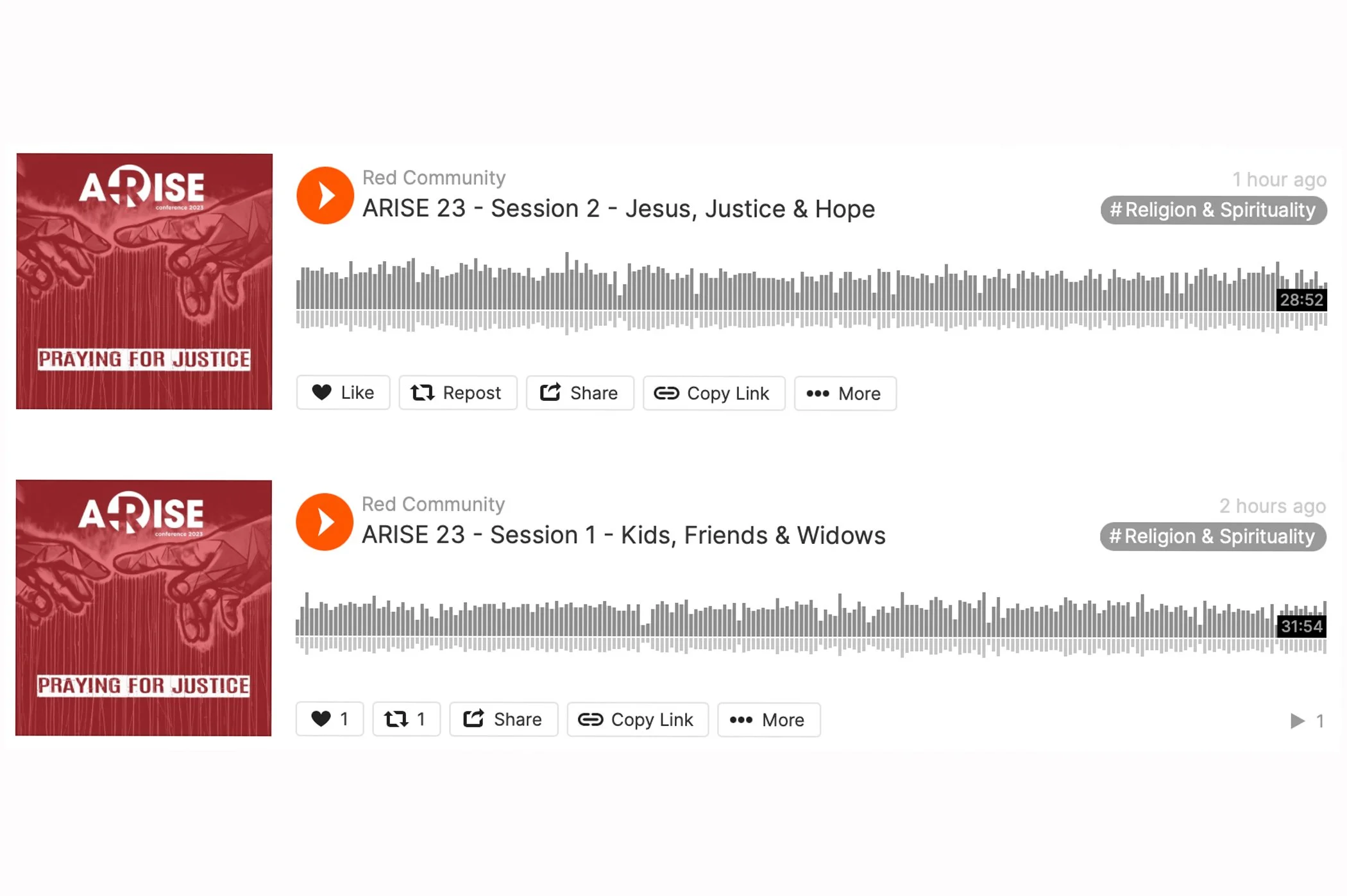 ARISE 23 AUDIO
