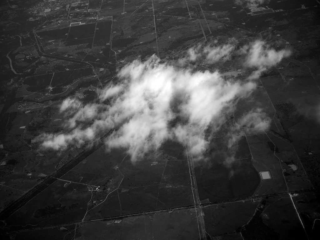 South-West Queensland (near Roma) from the air. Photo by Sean Davey.