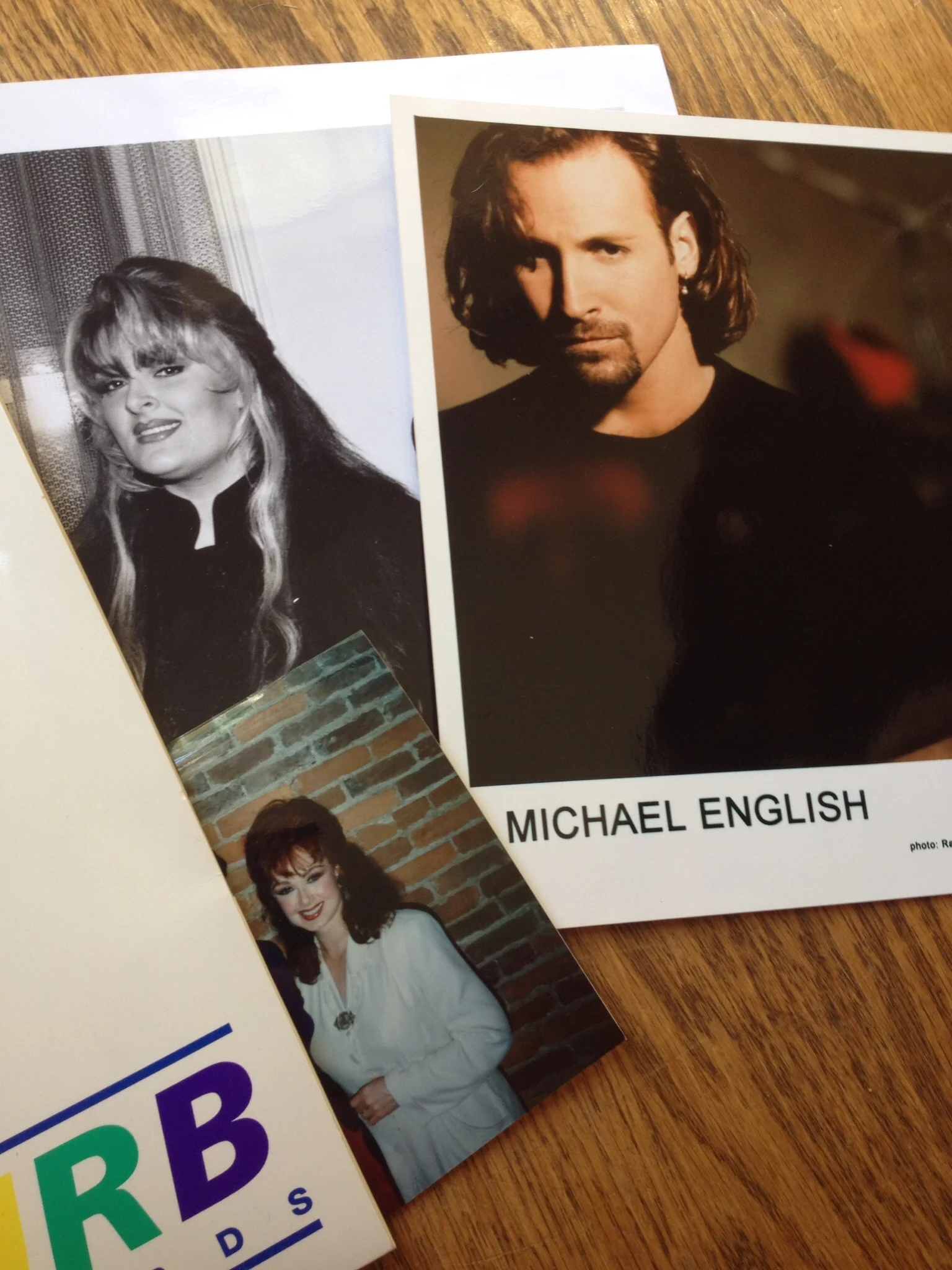 Wynonna, Michael English & snapshot of Naomi.