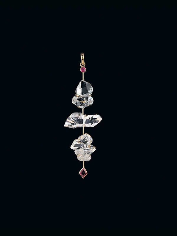 Herkimer Diamond Totem