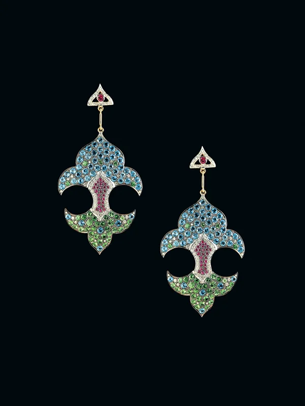 Mughal Fleur De Lis