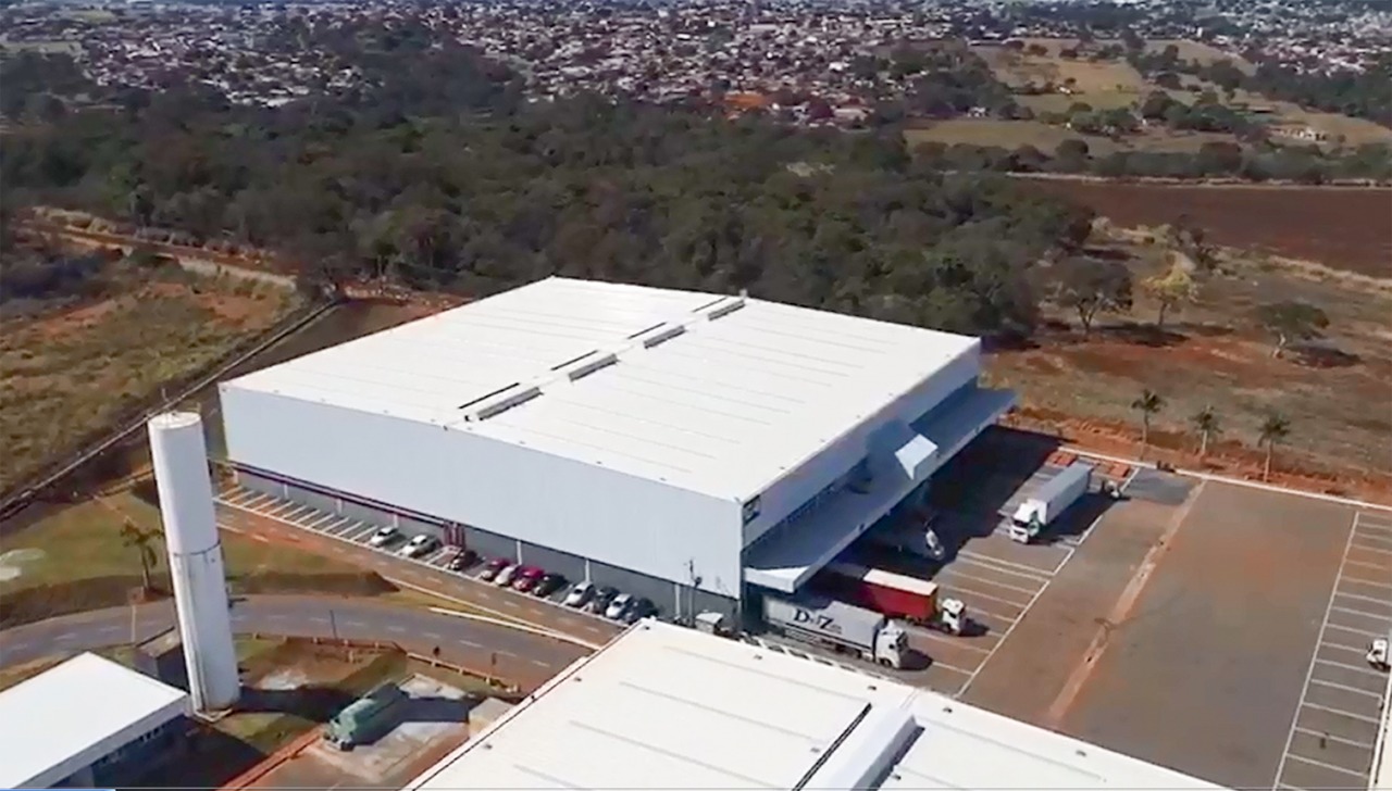 Centro de Distribuição em Goiânia.