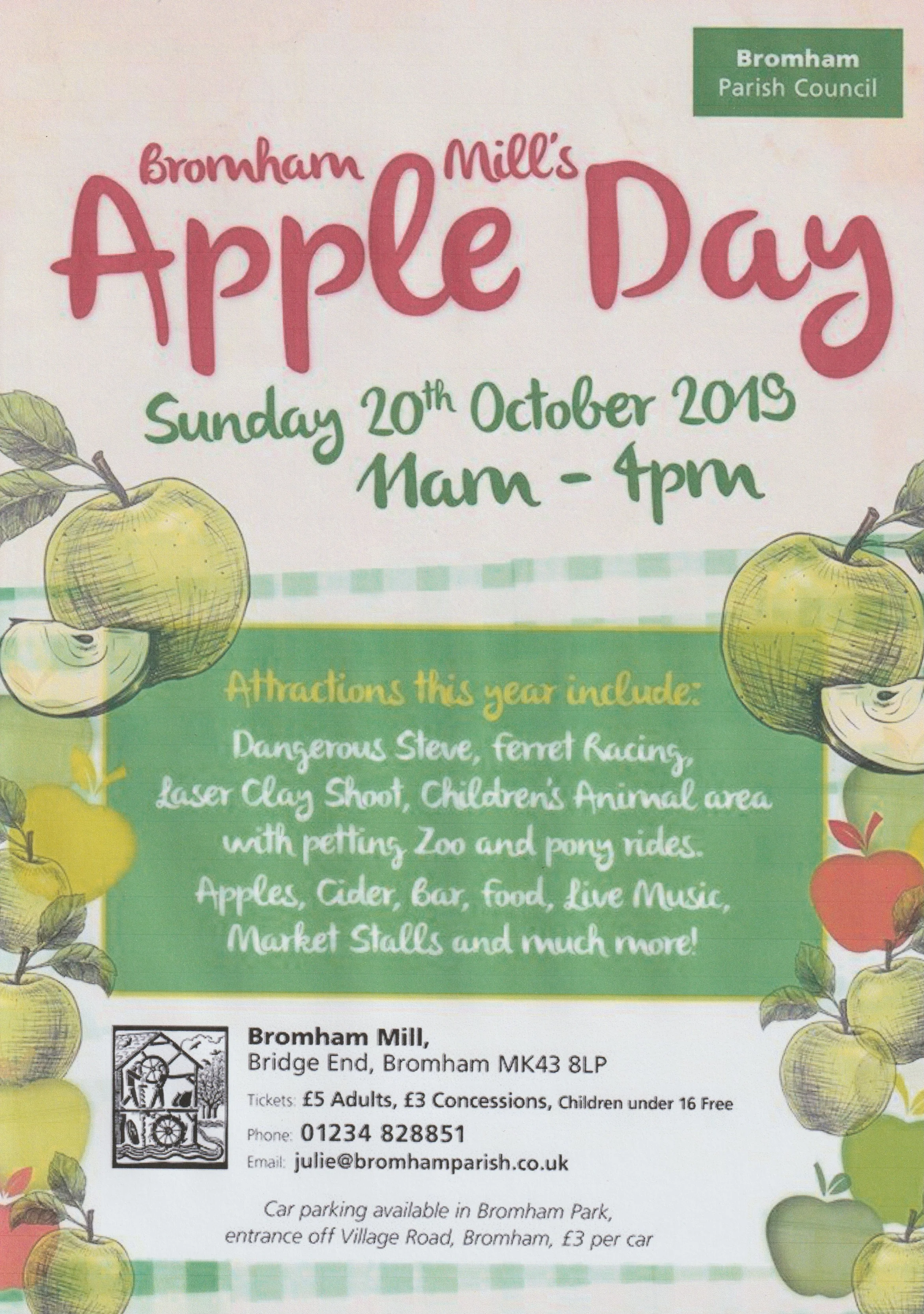 BROMHAM MILL'S APPLE DAY