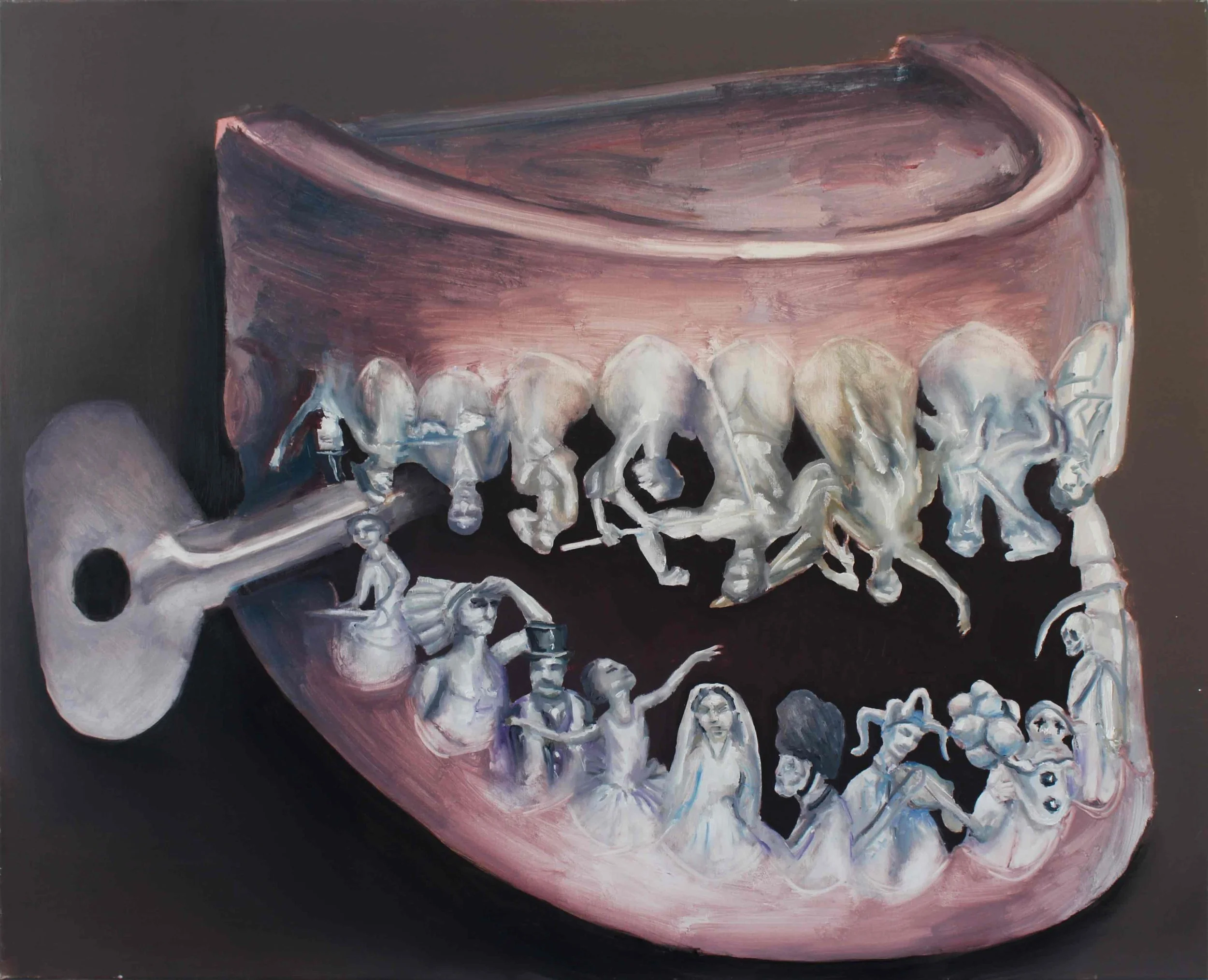 Dentured Servents_110cx90cm_oiloncanvas_2021.jpeg