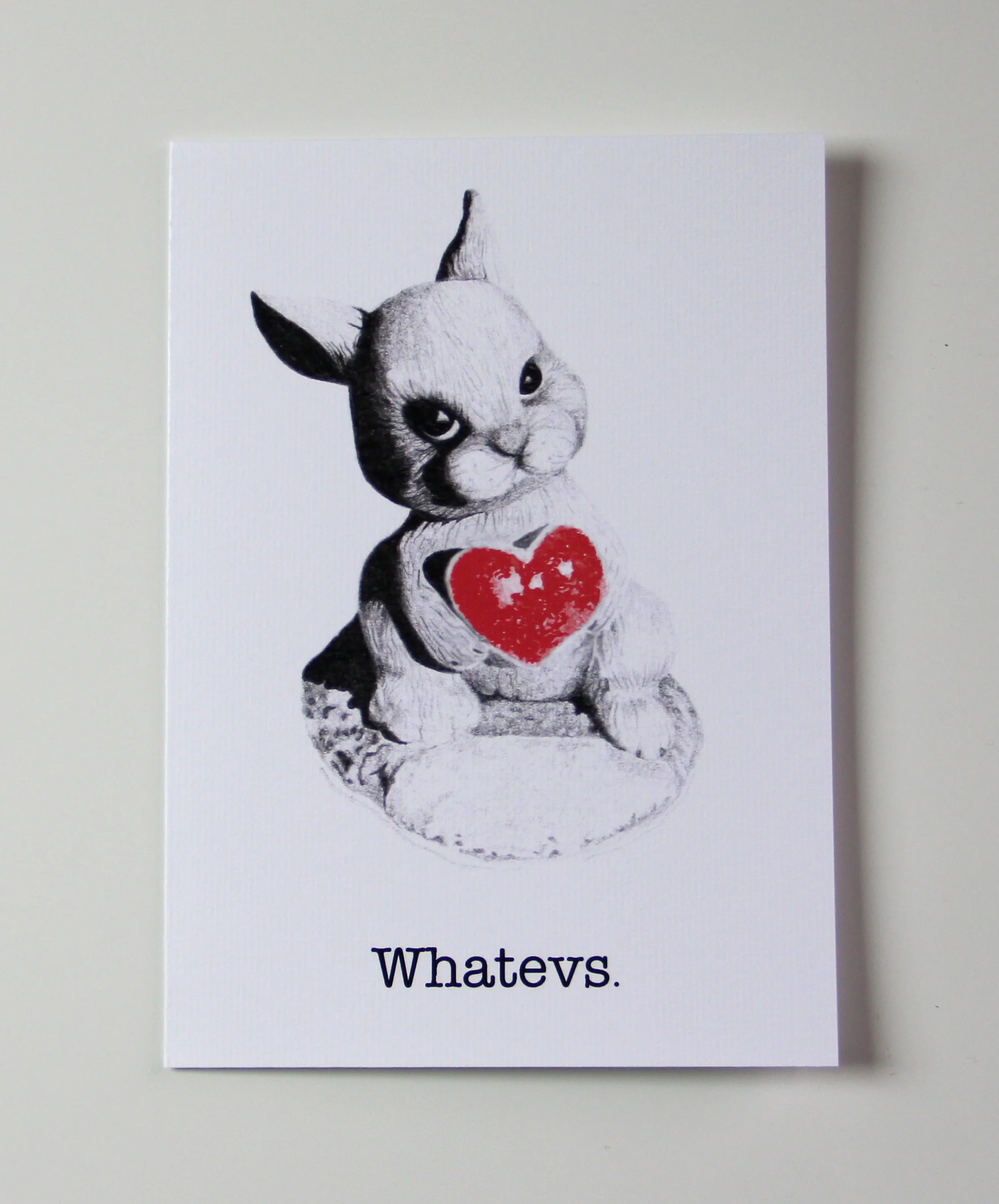 ANTI- VALENTINES CARD (WHATEVER)