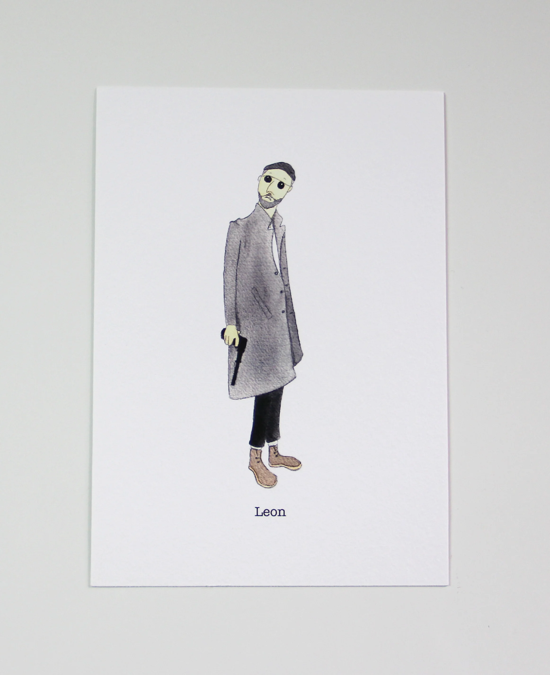 'LEON' CHARACTERS MINI- PRINT