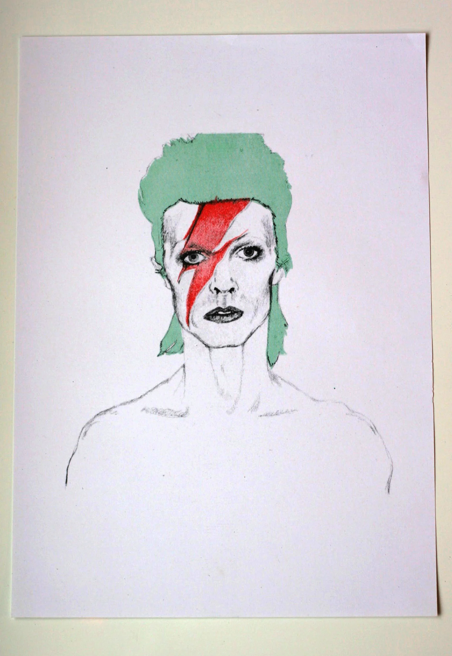 'BOWIE' CHARITY PRINT