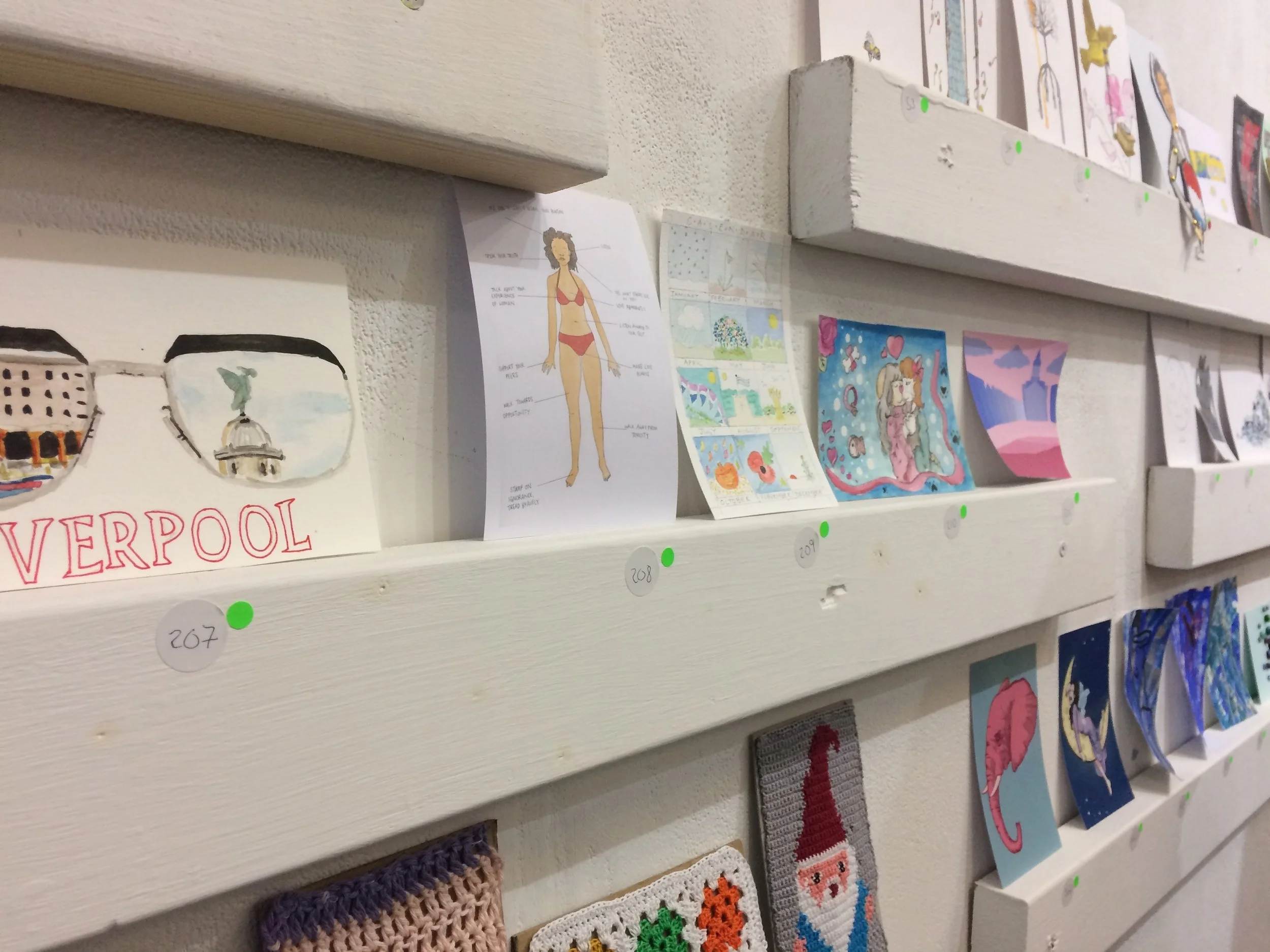 International Postcard Show 2017 runs from 14th January - 11th February and is FREE!