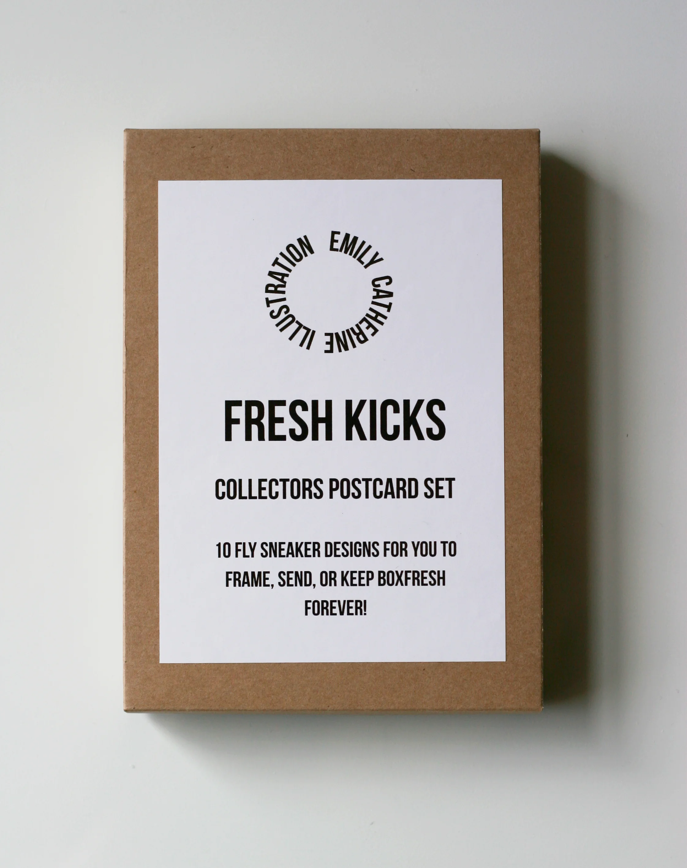 FRESH KICKS COLLECTORS POSTCARD SET