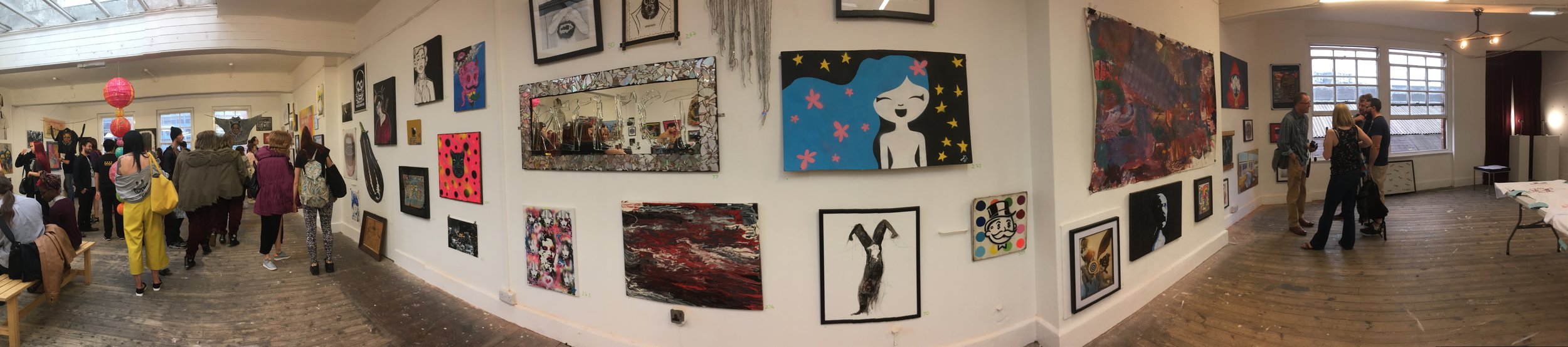 Top Floor at Surface Gallery :)