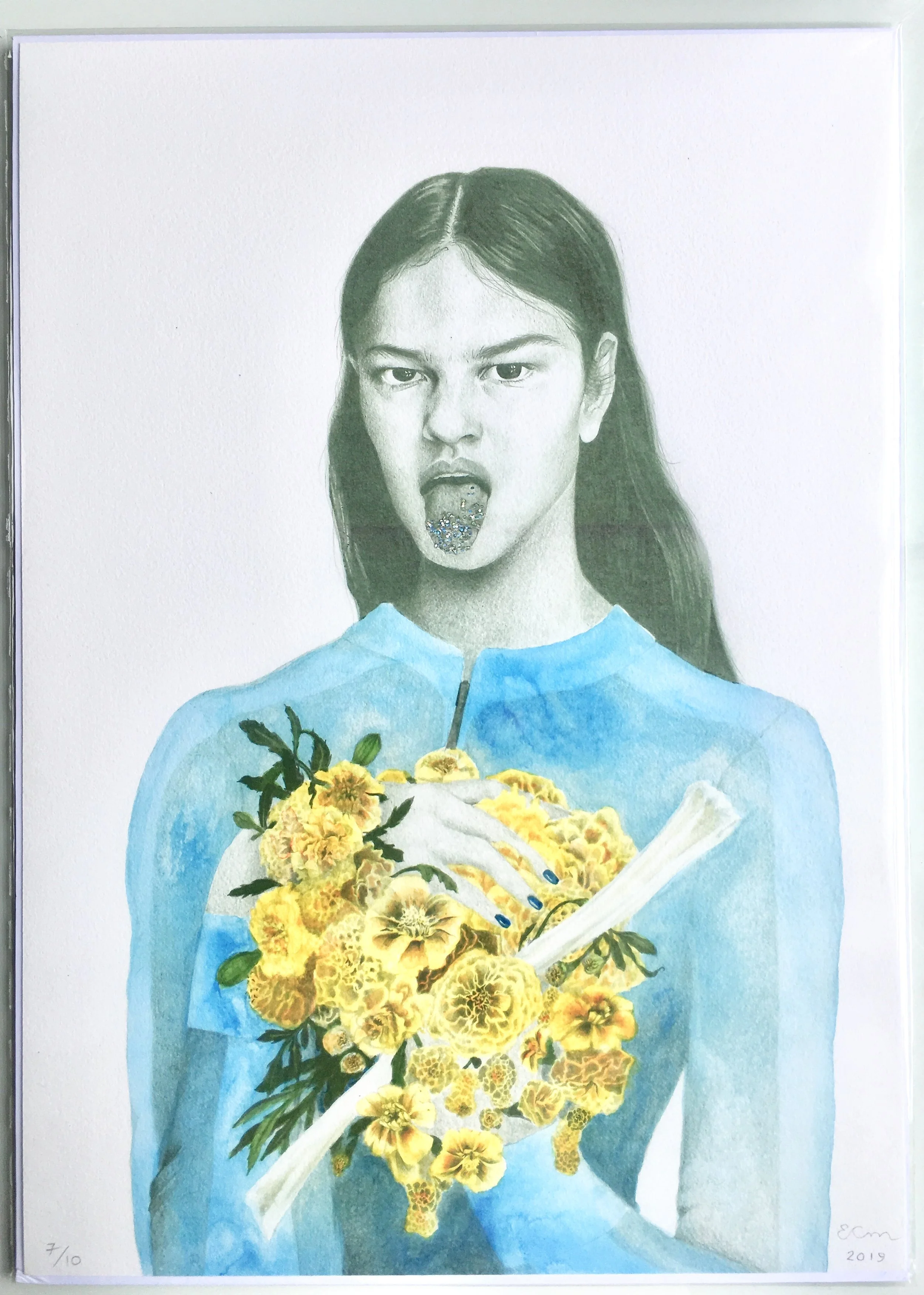 MICTĒCACIHUĀTL; PSYCHOPOMPS Limited Edition Print