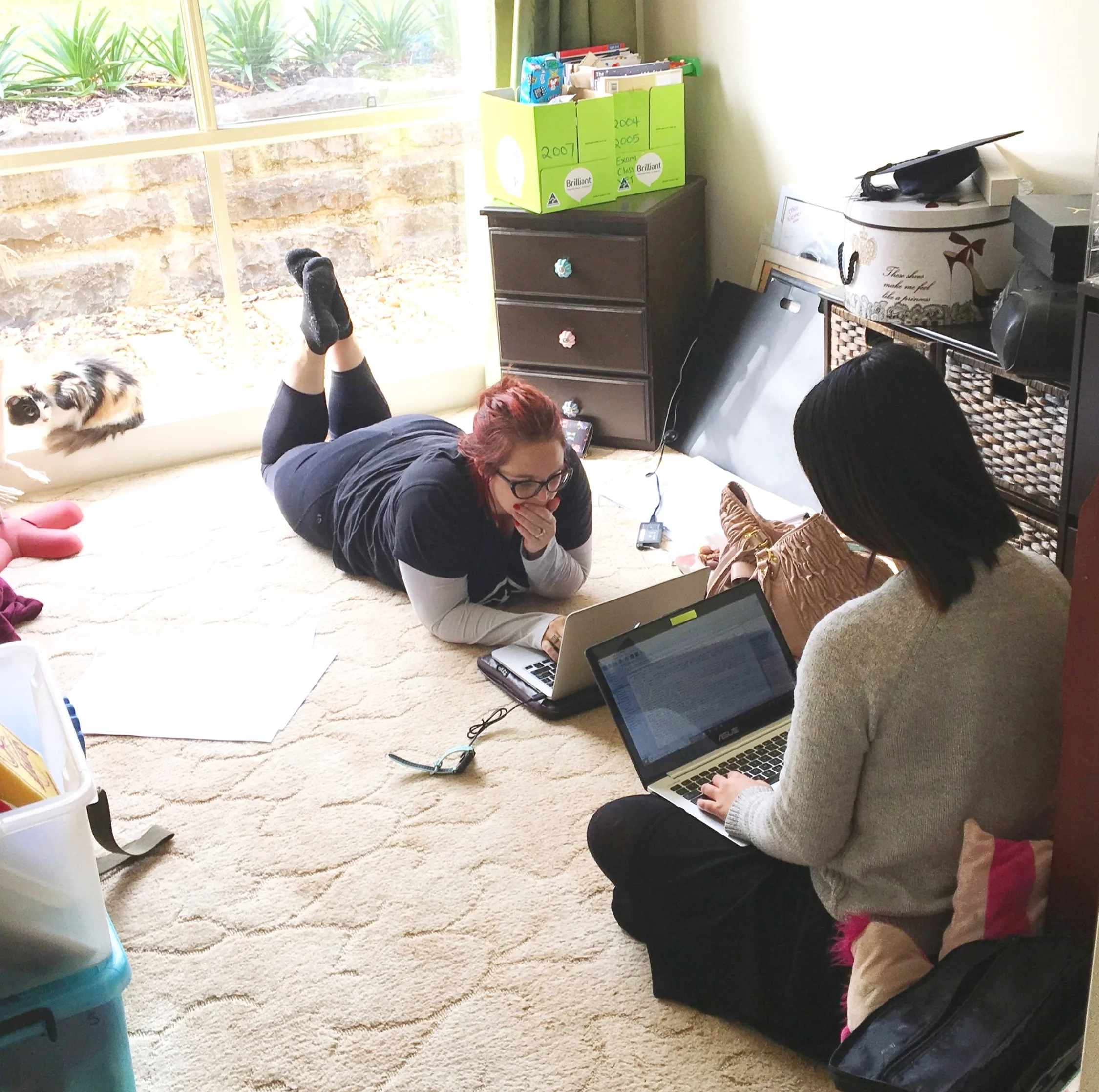 It doesn’t need to be pretty - it just needs to be effective! Writing amidst the chaos of moving house.