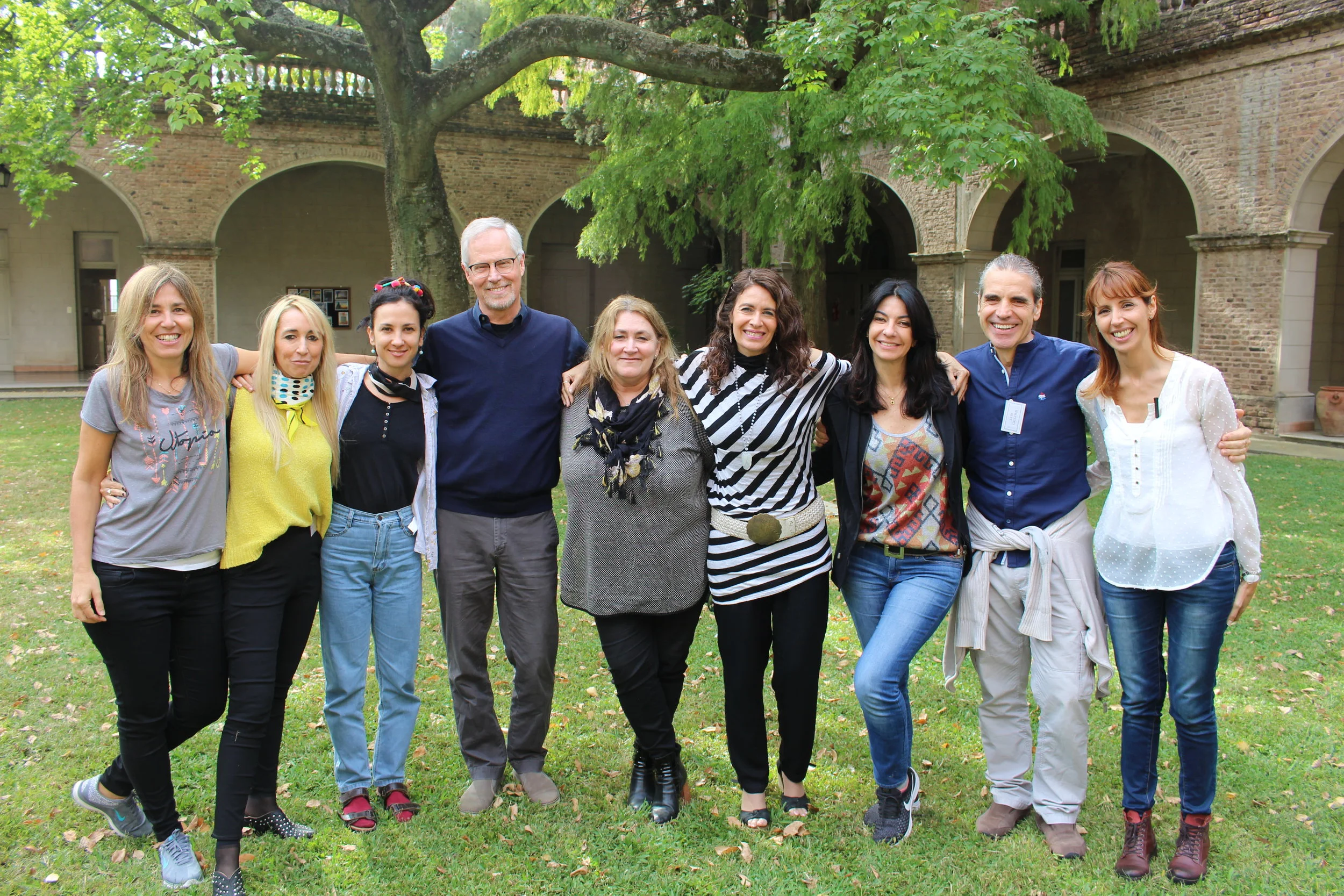 Primer grupo de MSC Teachers en Uruguay, con C. Germer, M. Alonso, L. Gregoris, M. de la Fuente y F. Perez,