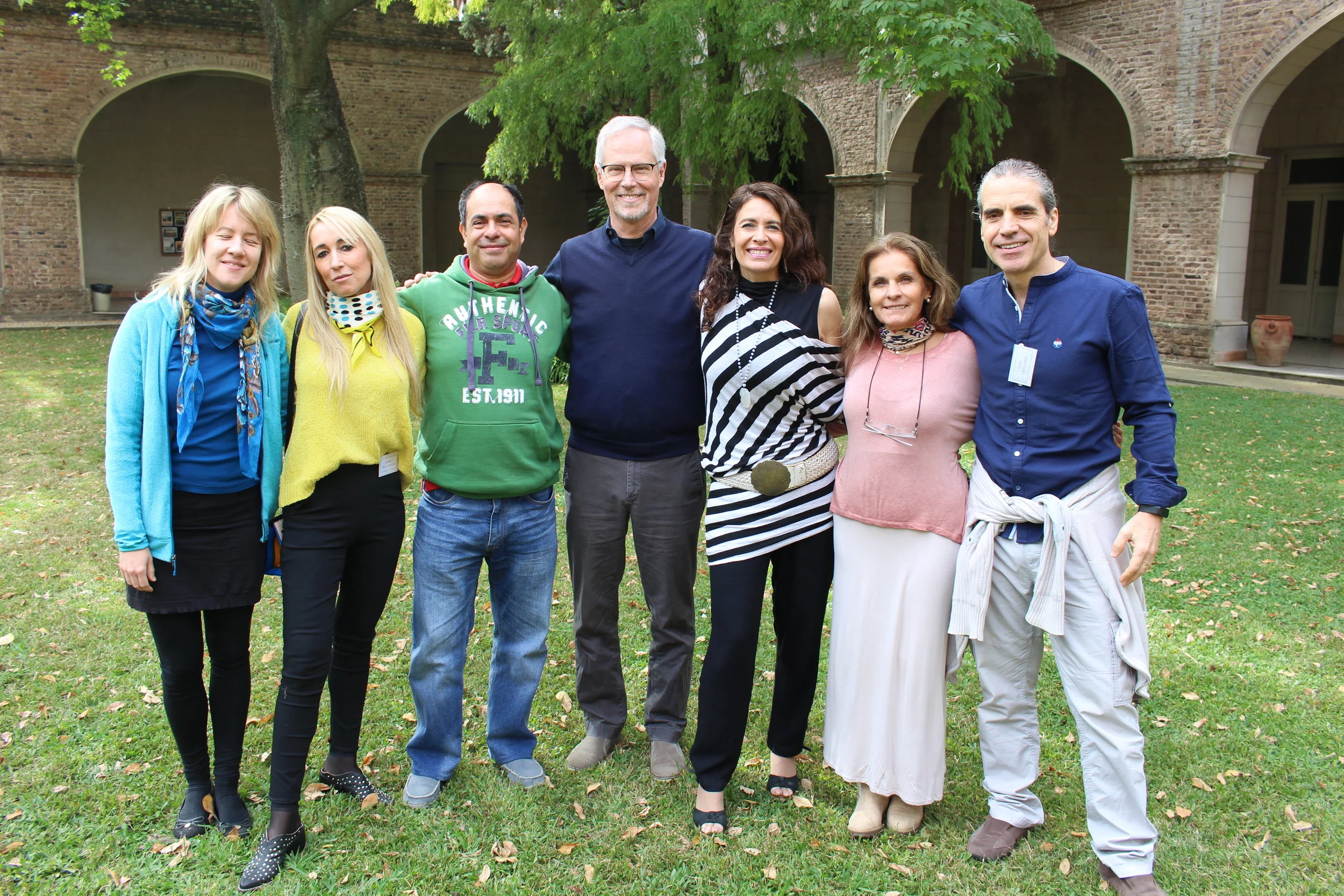 Primer grupo de MSC Teachers en Uruguay, con C. Germer, M. Alonso, L. Gregoris, y M. de la Fuente