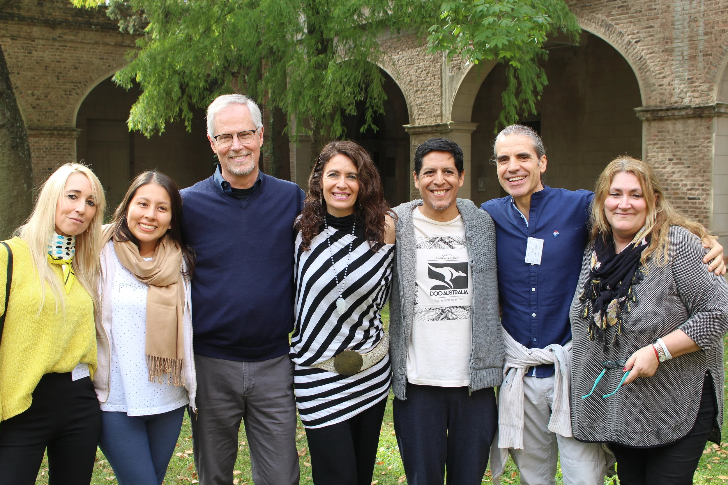 Primer grupo de MSC Teachers en Perú, con C. Germer, M. Alonso, L. Gregoris, M. de la Fuente y F. Perez,