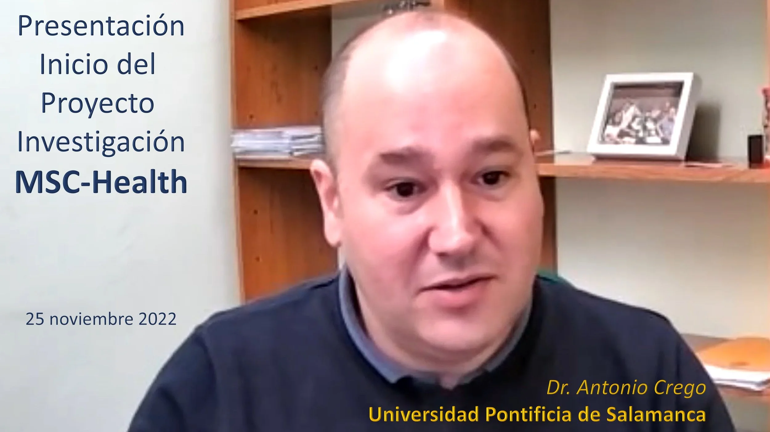 Inicio del Proyecto de Investigación MSC-HEALTH - 25 Noviembre de 2022