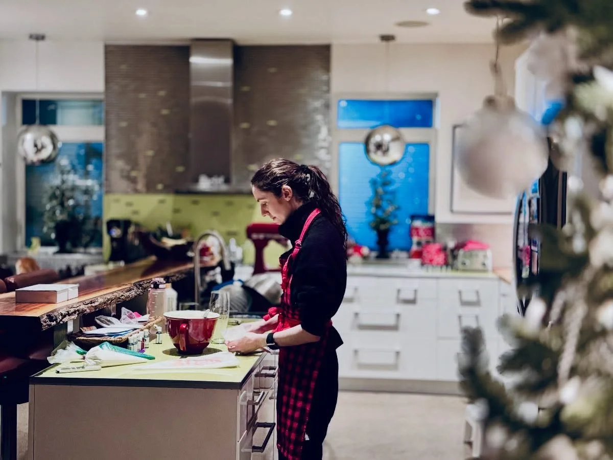 My View
Traditions

For all the years that have come and gone - the years where she sat in her bouncy chair - wooden spoon in hand - bright eyed and watching me - Christmas music playing in the background as the cookies were made. 

I&rsquo;ll never 