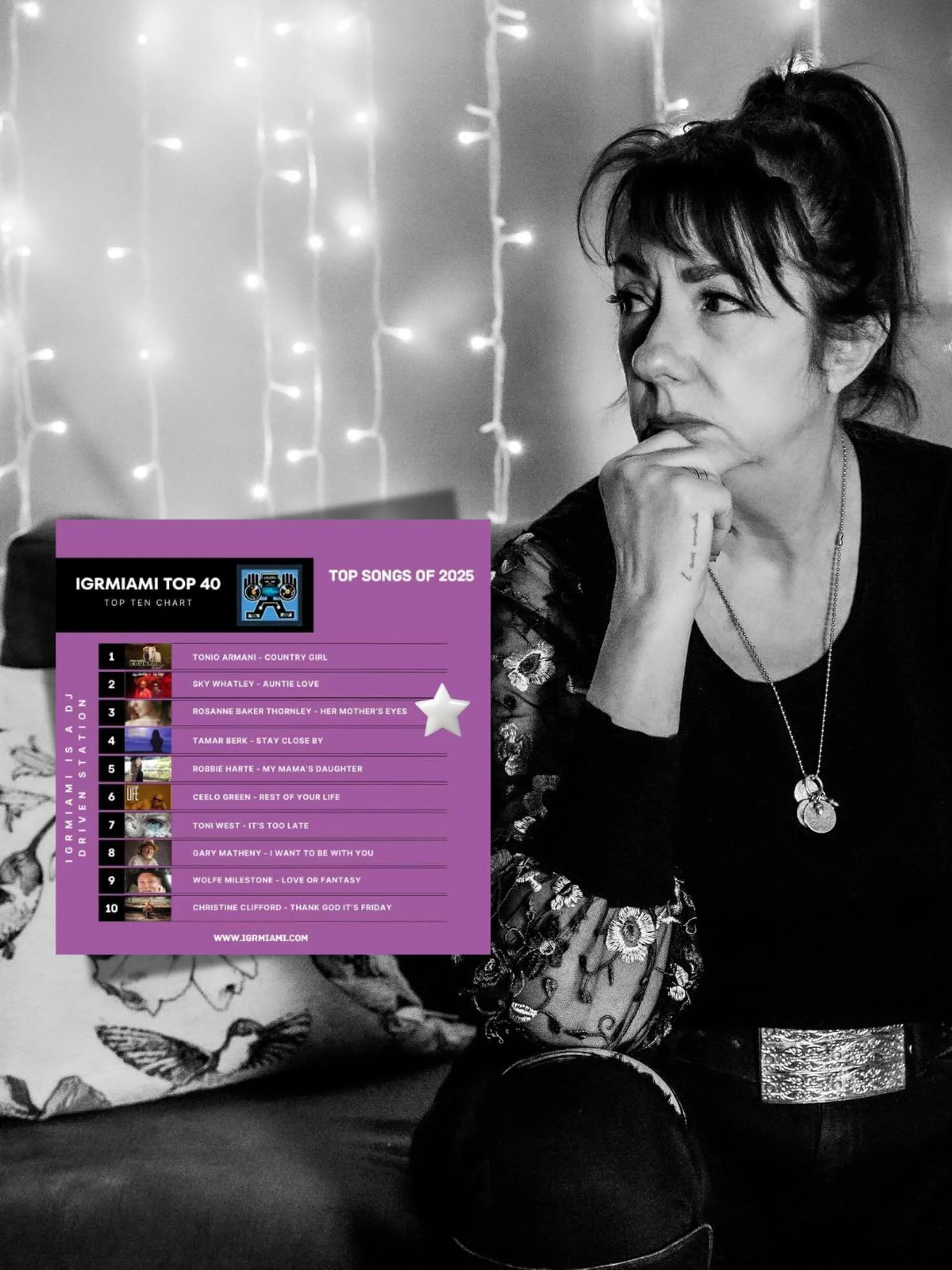 IGR MIAMI 🇺🇸
2025 TOP 40 TOP 10!
RBT &ldquo;Her Mother&rsquo;s Eyes&rdquo;

As an Artist in today&rsquo;s music climate you can&rsquo;t help but feel like you&rsquo;re running under the radar in a world that is pumping out 200,000 Spotify songs a d