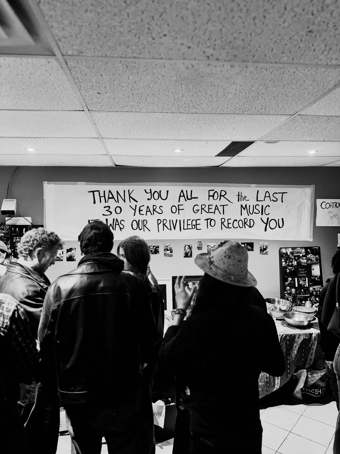 CANTERBURY MUSIC CO.

Tonight the music community gathered to celebrate and bid farewell to a pillar of the Canadian recording 
industry. &ldquo;Canterbury Music Co&rdquo;, who closed its doors tonight after 30 years at their Dufferin Street, Toronto