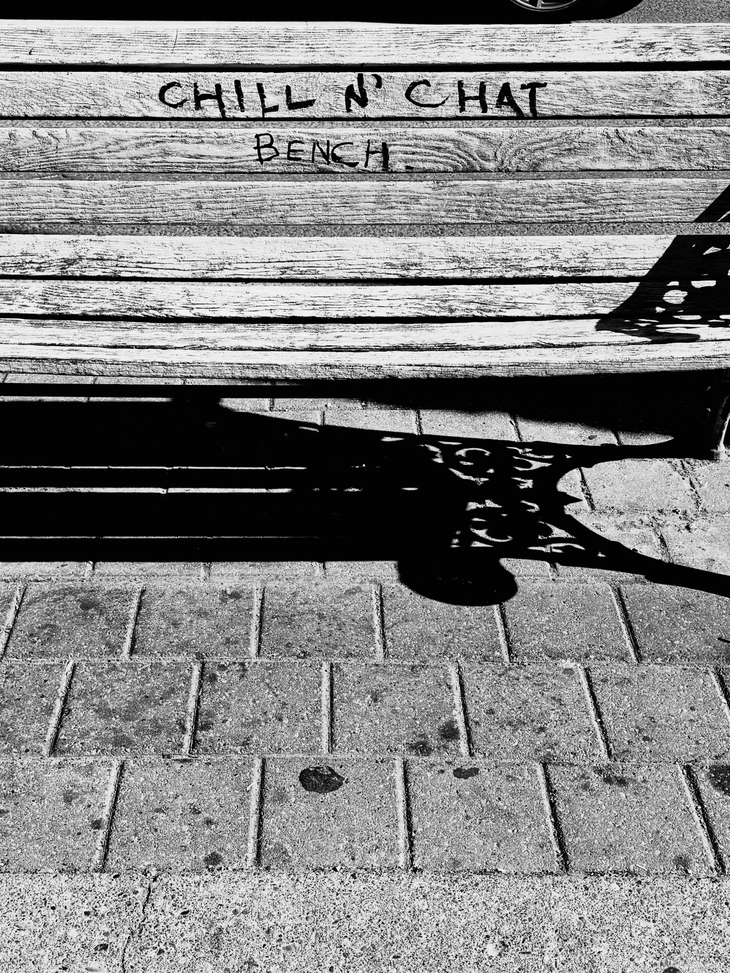 Found along the way. 

#comesit #community #benchlife #chillandchat #foundalongtheway