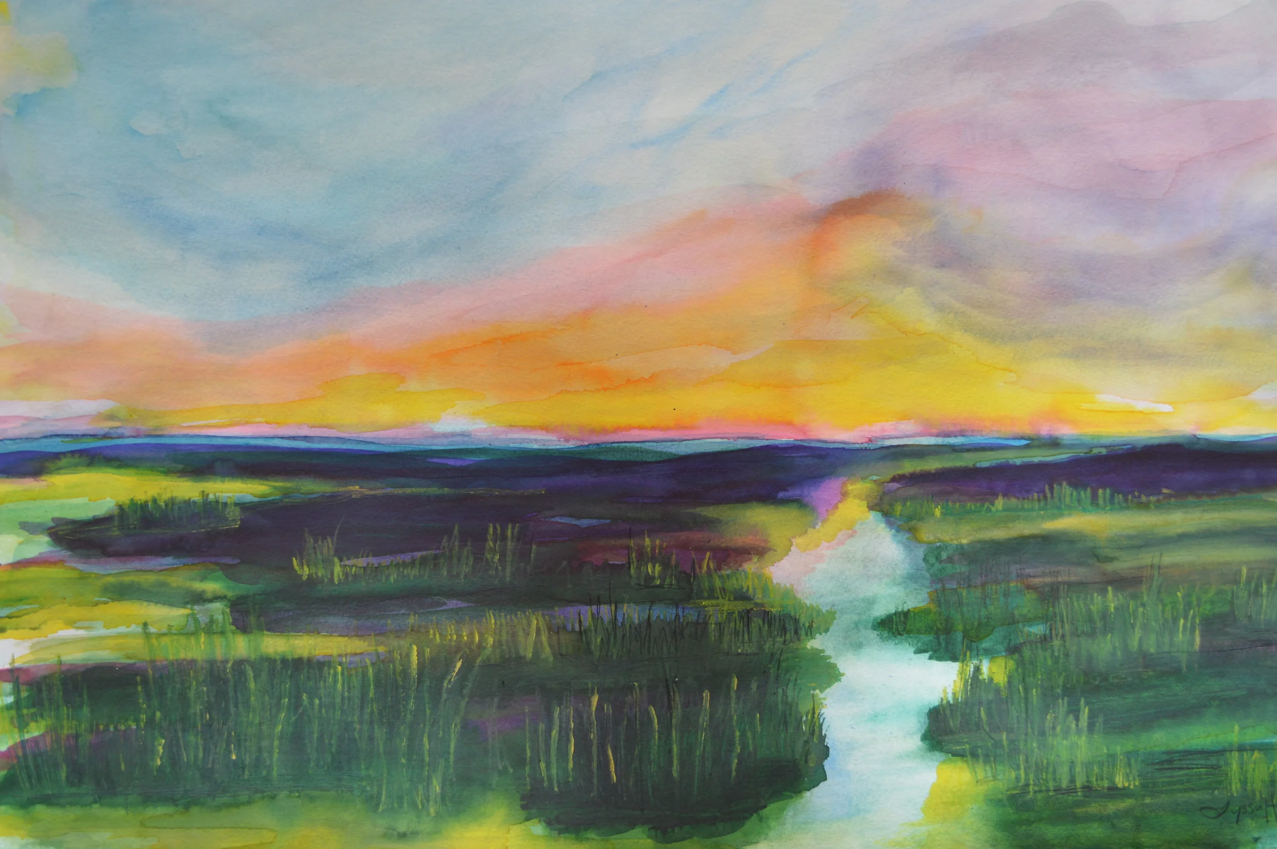 Essence III - 22" x 29" 