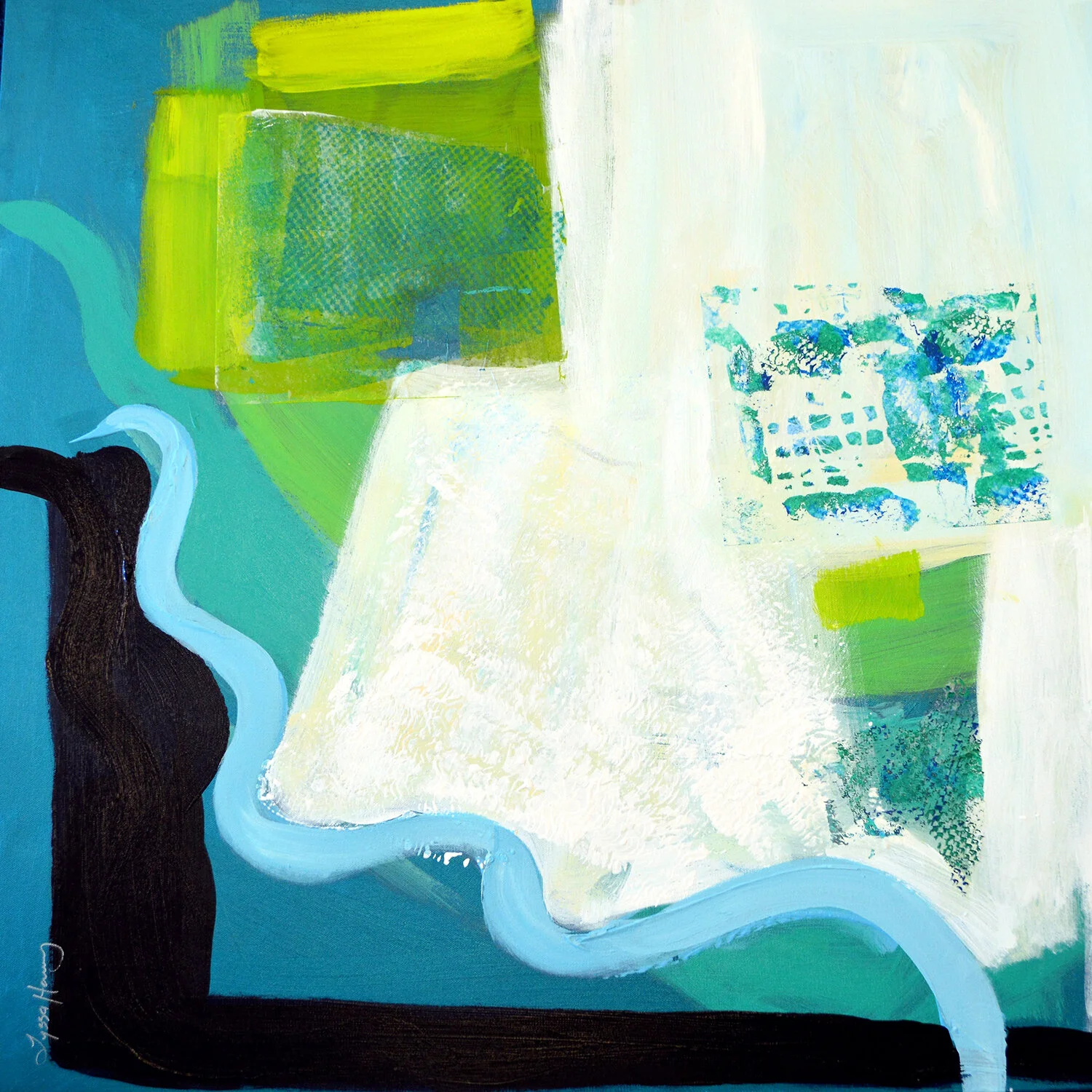 Awe and Wonder I  -  36" x 36"