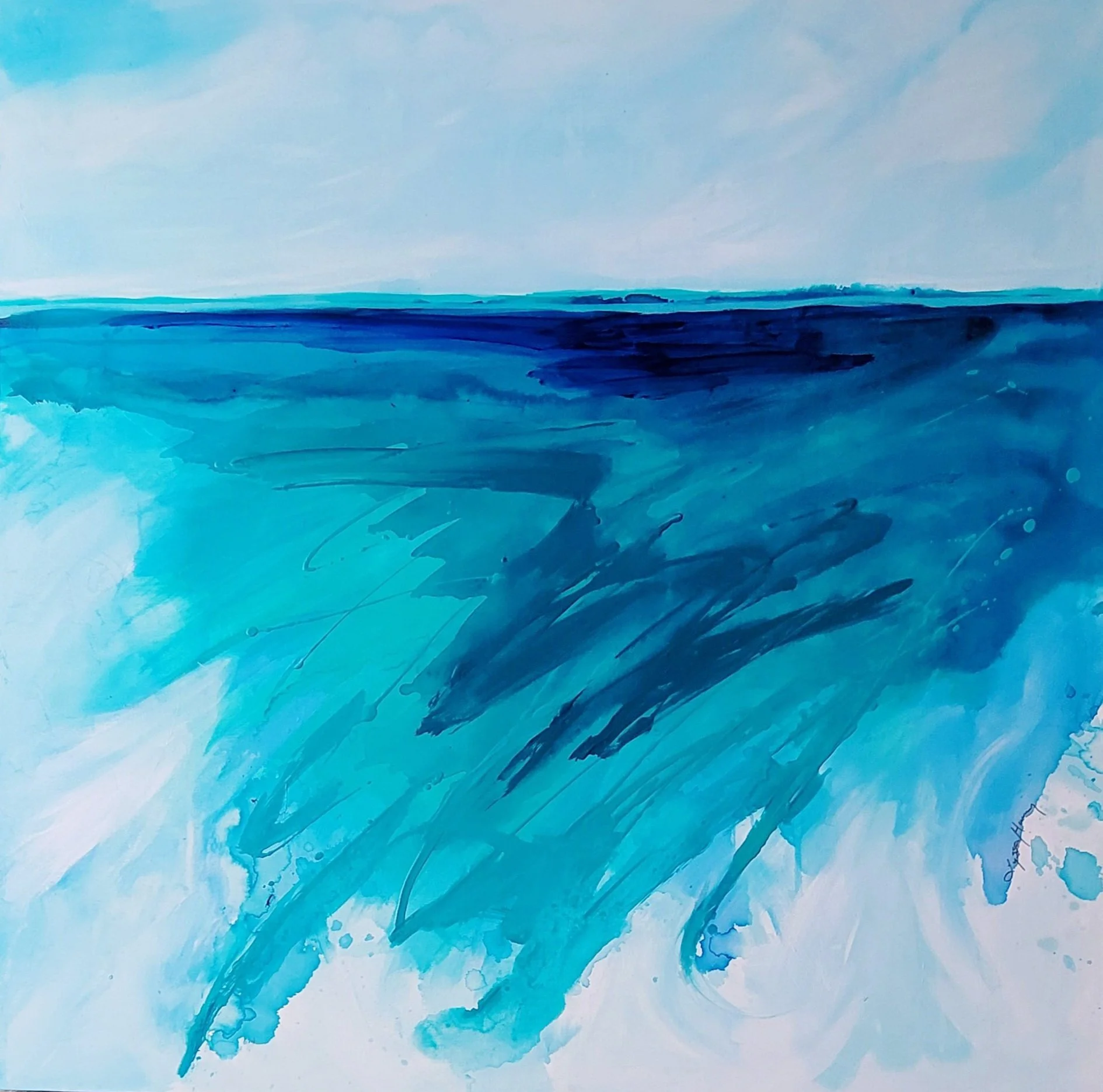 Clean Space I 4ft x 4ft $2200