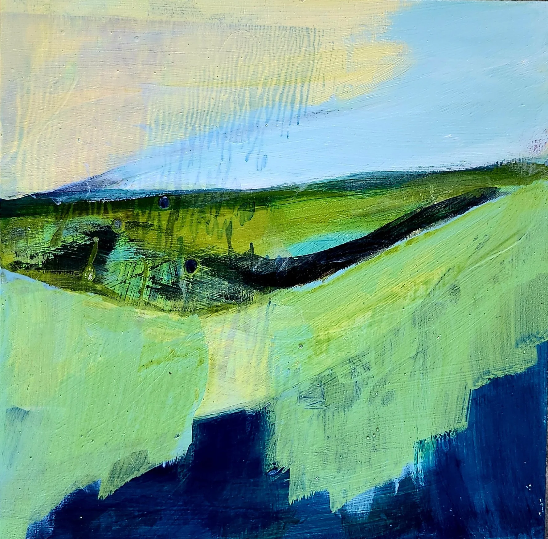 Marsh Magnificent II 12 x 12 $440
