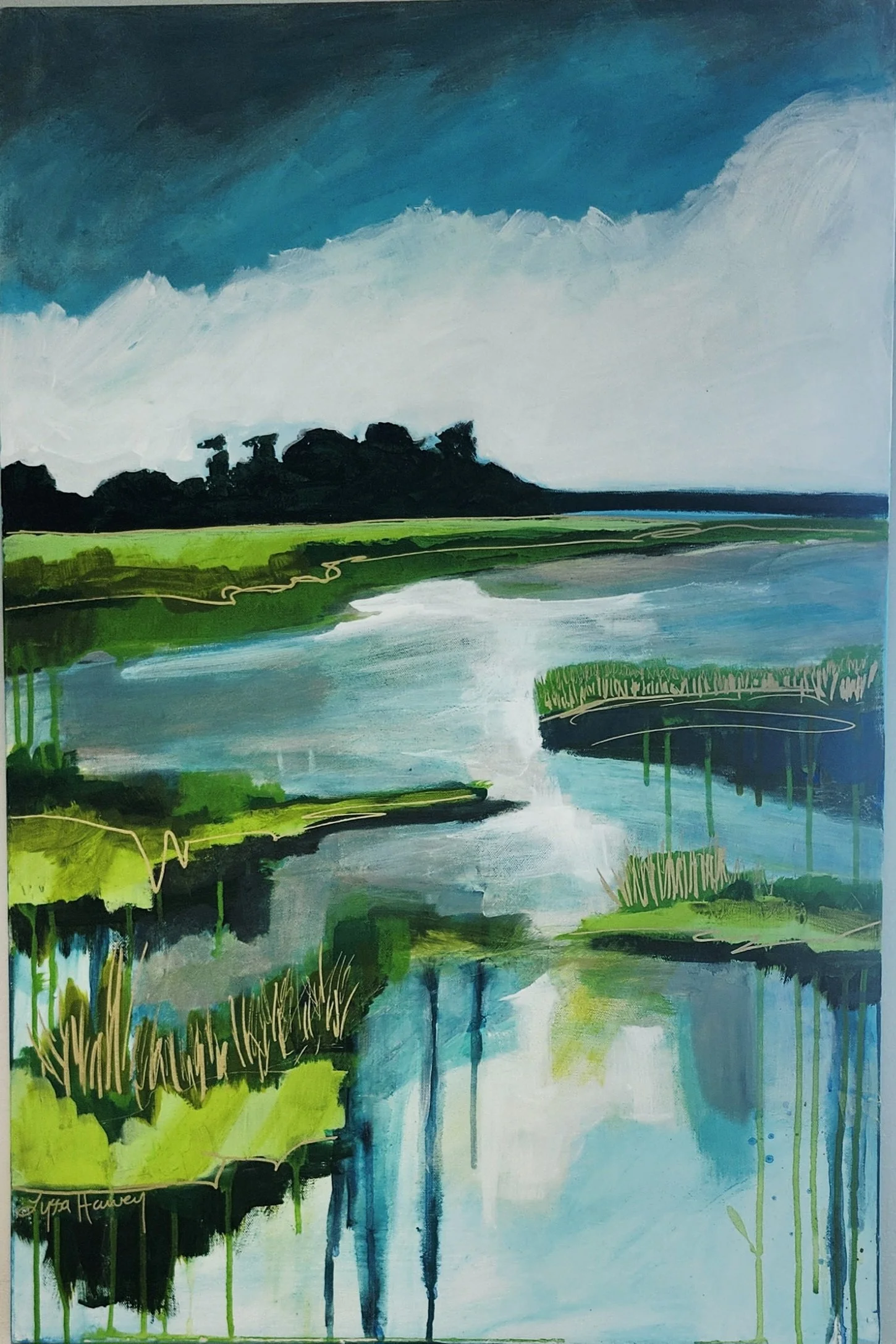 Marsh  Magnificent XXVII  30"x40"$1200.00