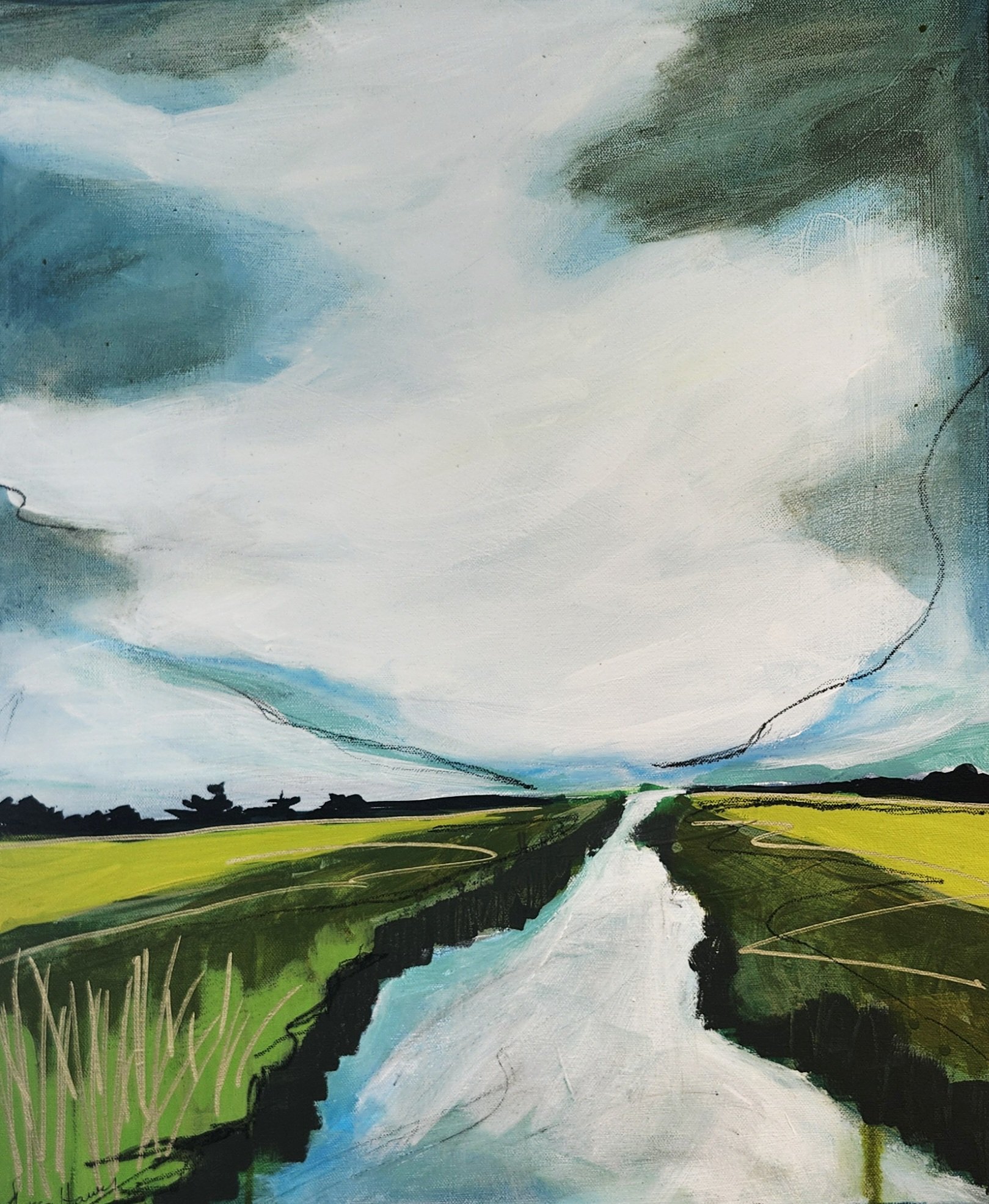 Marsh Magnificent XXVI 30" x 24"x 2"  $860.00