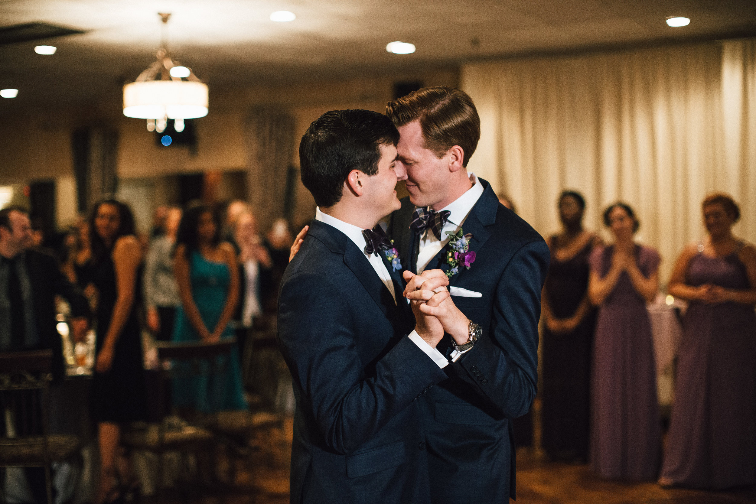Sean &amp; Jeremy's first dance as husbands. Not a dry eye in the room.