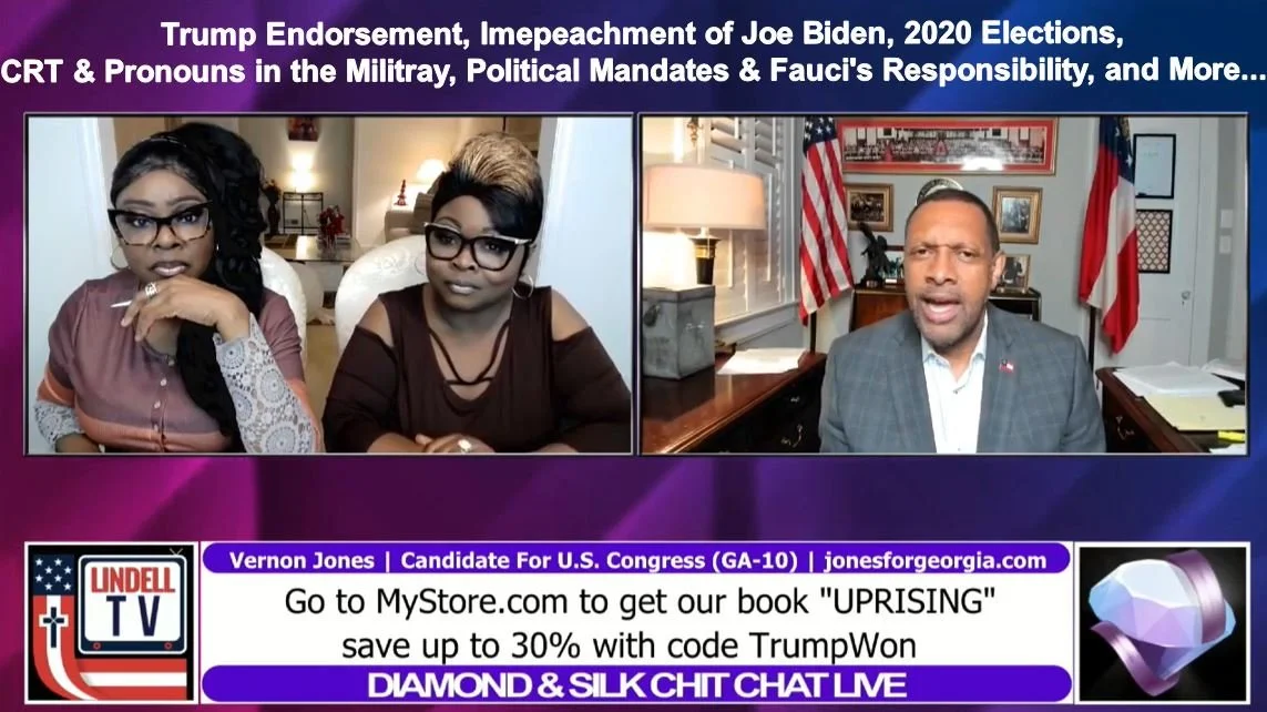 Diamond &amp; Silk Joined By Congressional Candidate Vernon Jones