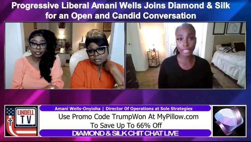 Progressive Liberal Amani Wells Joins Diamond &amp; Silk