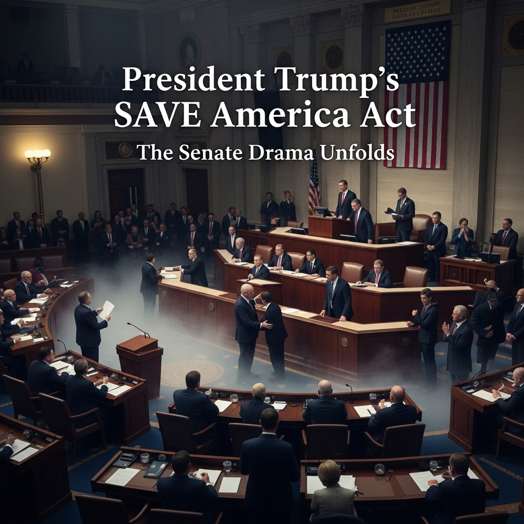 President Trump’s SAVE America Act: The Senate Drama Unfolds