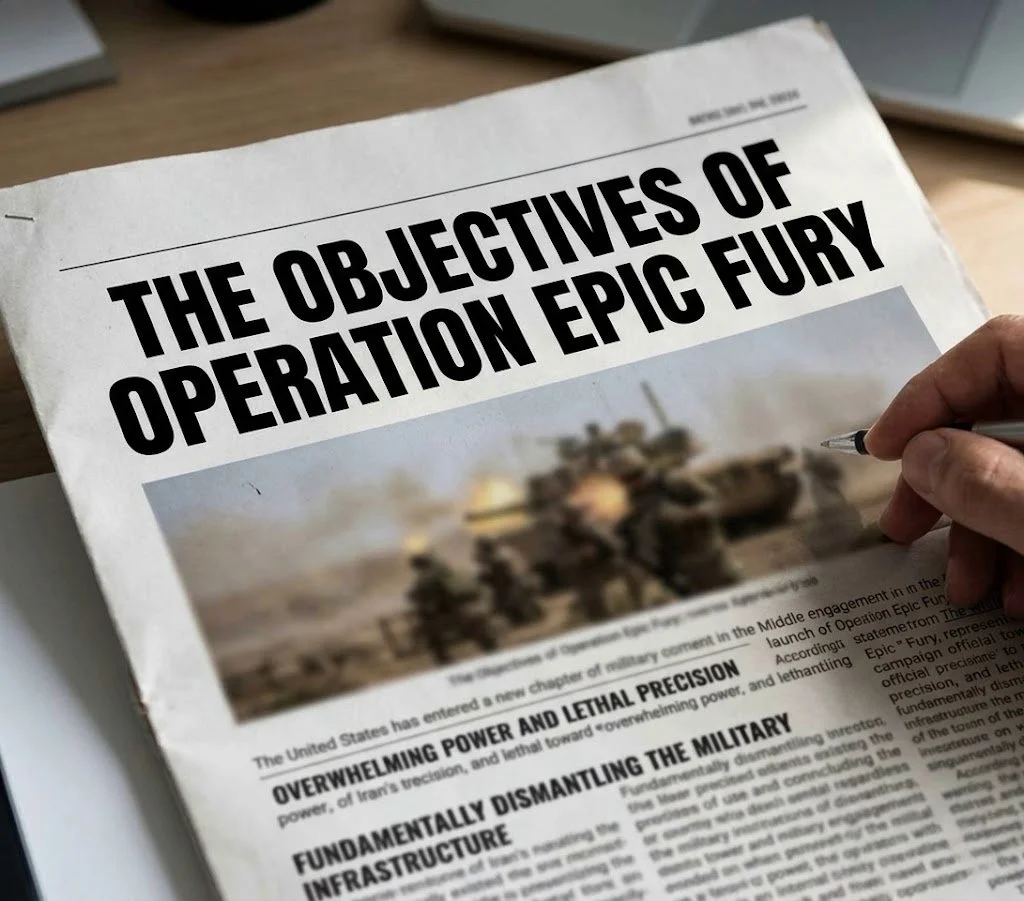 The Objectives of Operation Epic Fury: A Campaign of Decisive Force