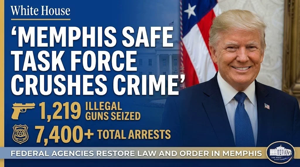 President Trump Highlights Results of the Memphis Safe Task Force