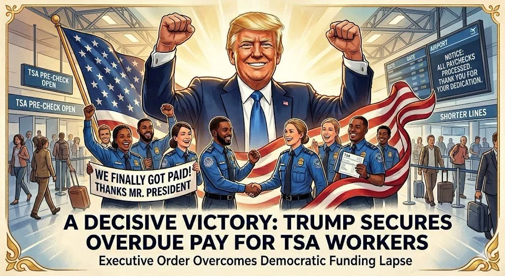 TSA Pay Resolution Amidst Democrat Shutdown