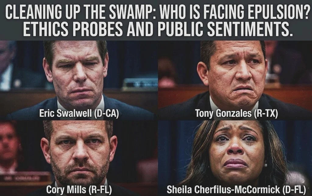 The "Great Swamp Cleaning": Four Lawmakers Face Potential Expulsion