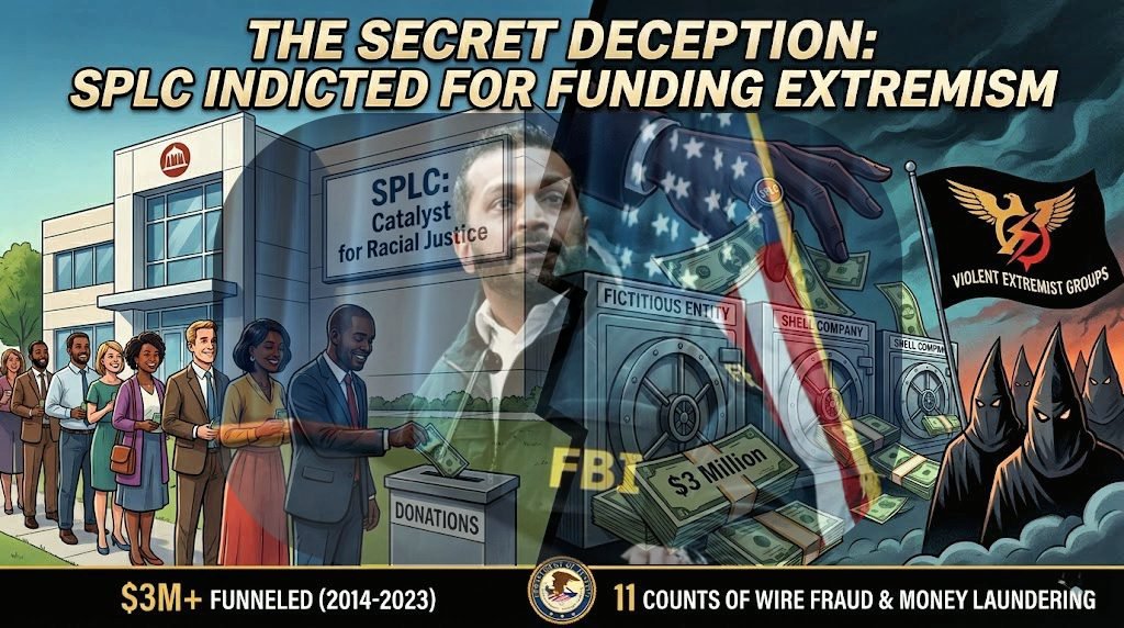 DOJ Charges Southern Poverty Law Center (SPLC) with Fraud for Funding Extremist Groups