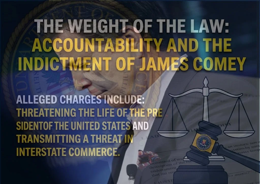 The Weight of the Law: Accountability and the Indictment of James Comey