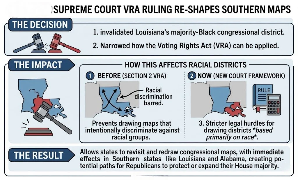 The Southern Map Shake-up: A New Chapter for the Voting Rights Act