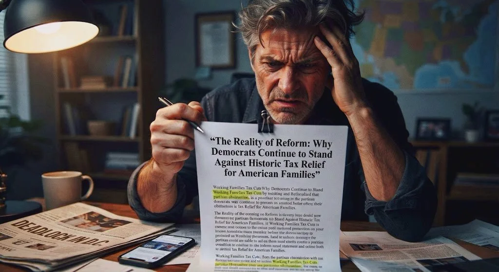 The Reality of Reform: Why Democrats Continue to Stand Against Historic Tax Relief for American Families