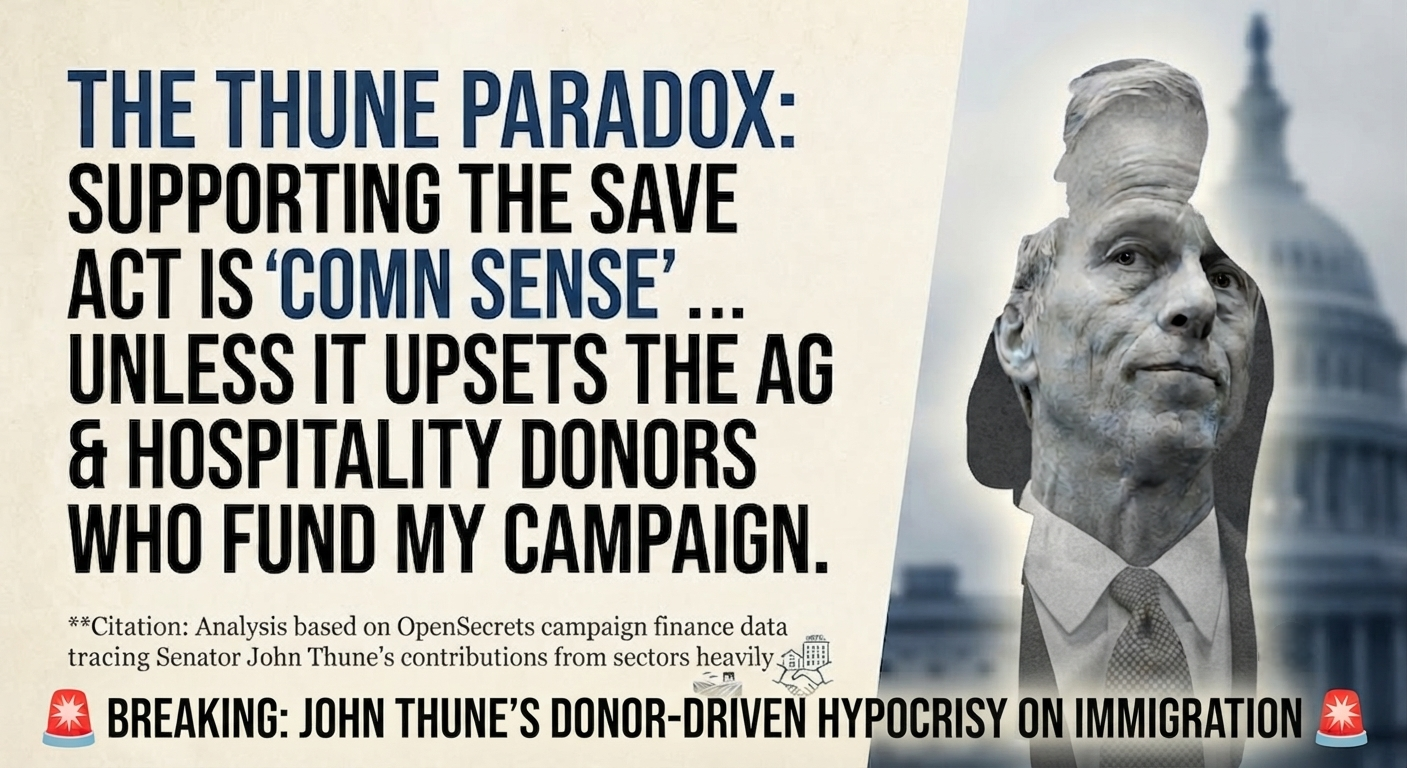 The Hidden Cost of "Common Sense": Why Thune Hesitates on the SAVE Act