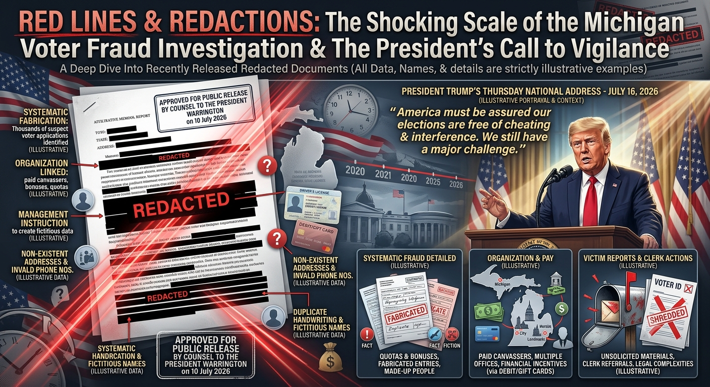 Summary of Findings: The Michigan Voter Registration Investigation Unclassified Files